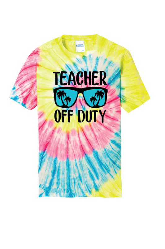 Tie Dye Teacher off duty