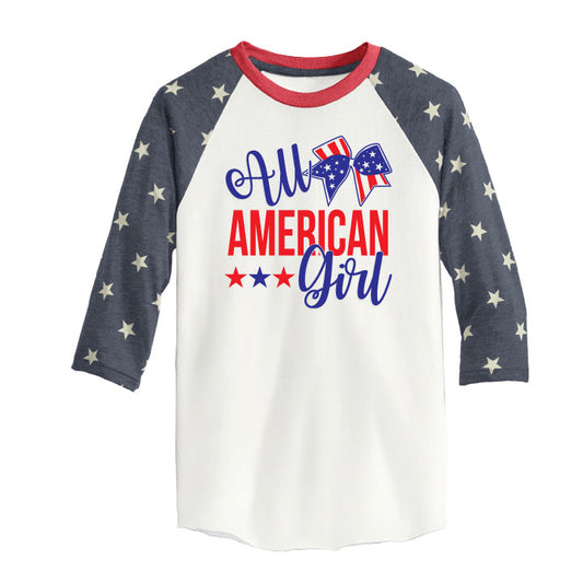 All American Girl Raglan