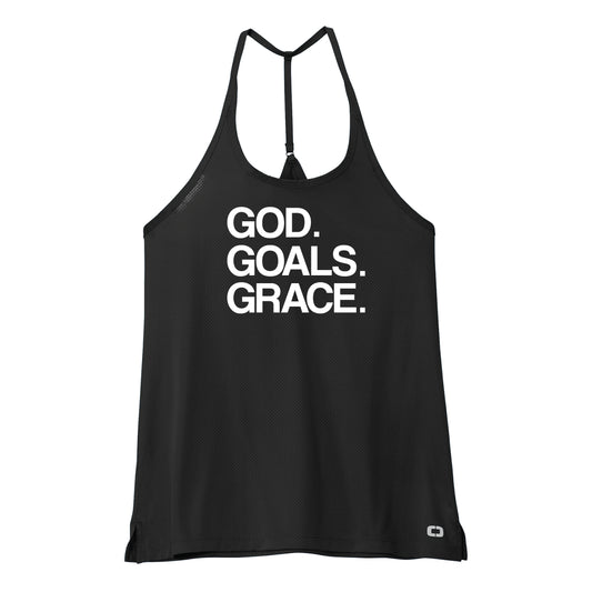 God. Goals. Grace. Tank