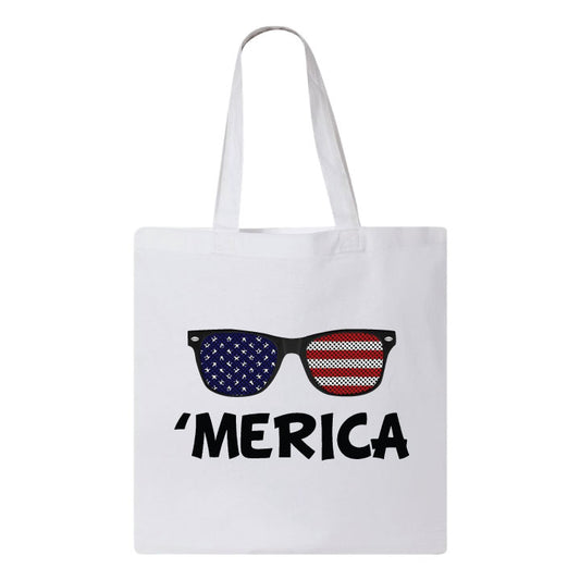 'MERICA Tote - White