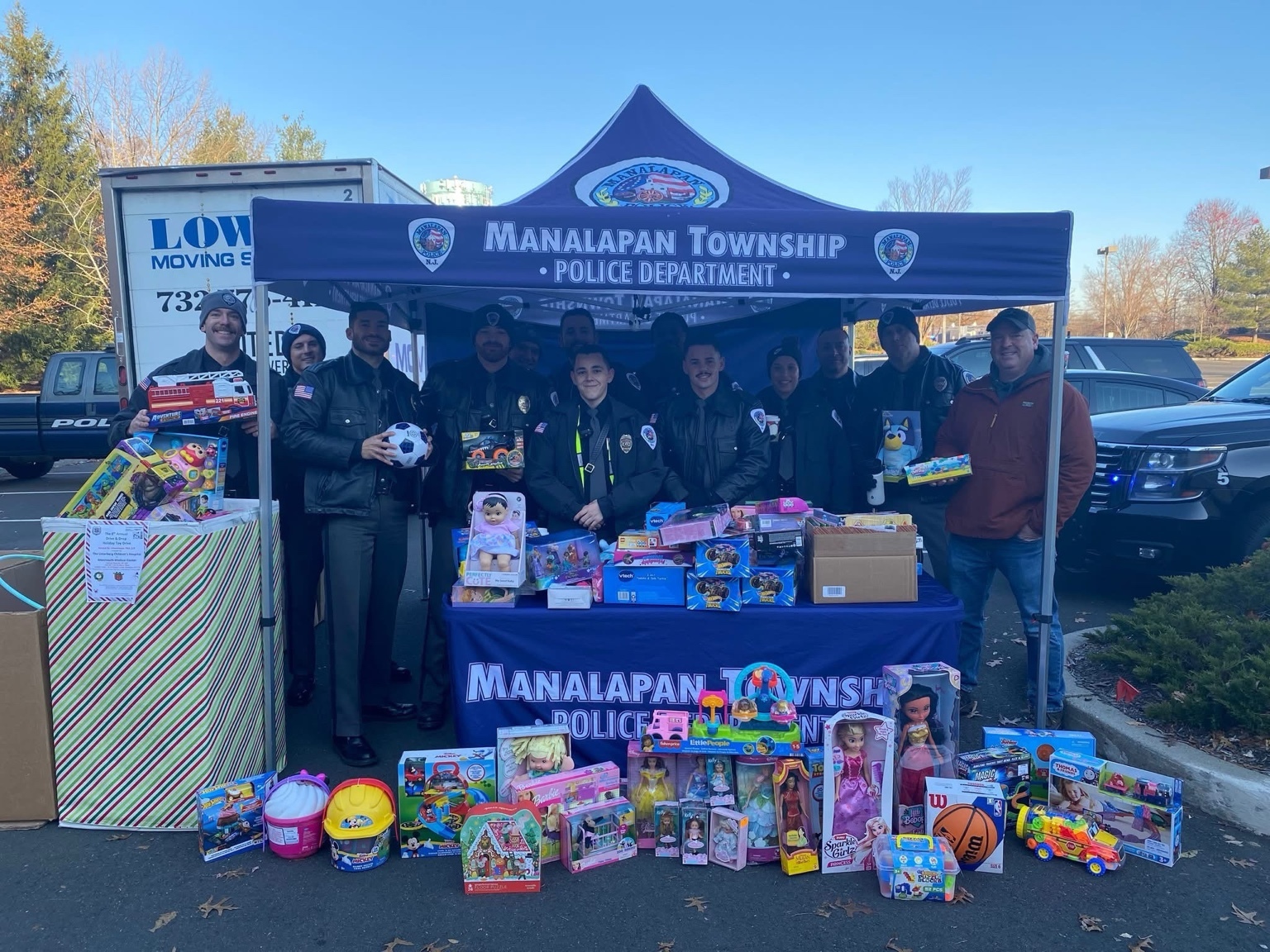 Manalpan Police Department Toy Drive